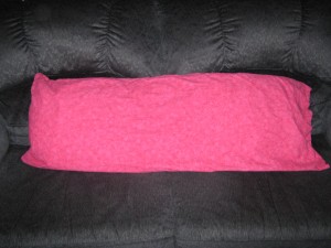 Pink Body Pillow Cover